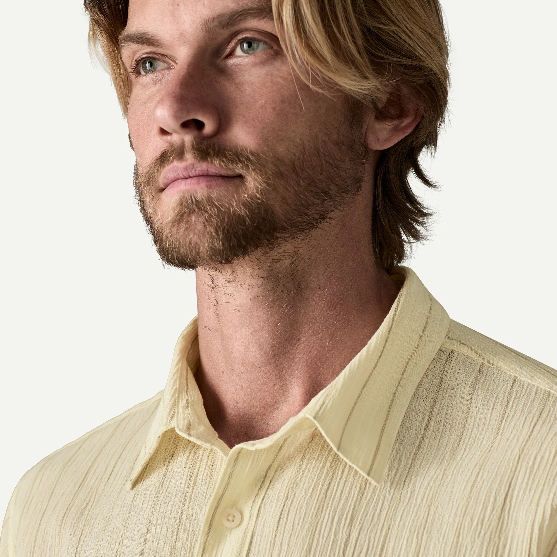 Patagonia skjorta A/C s/s natural - 5