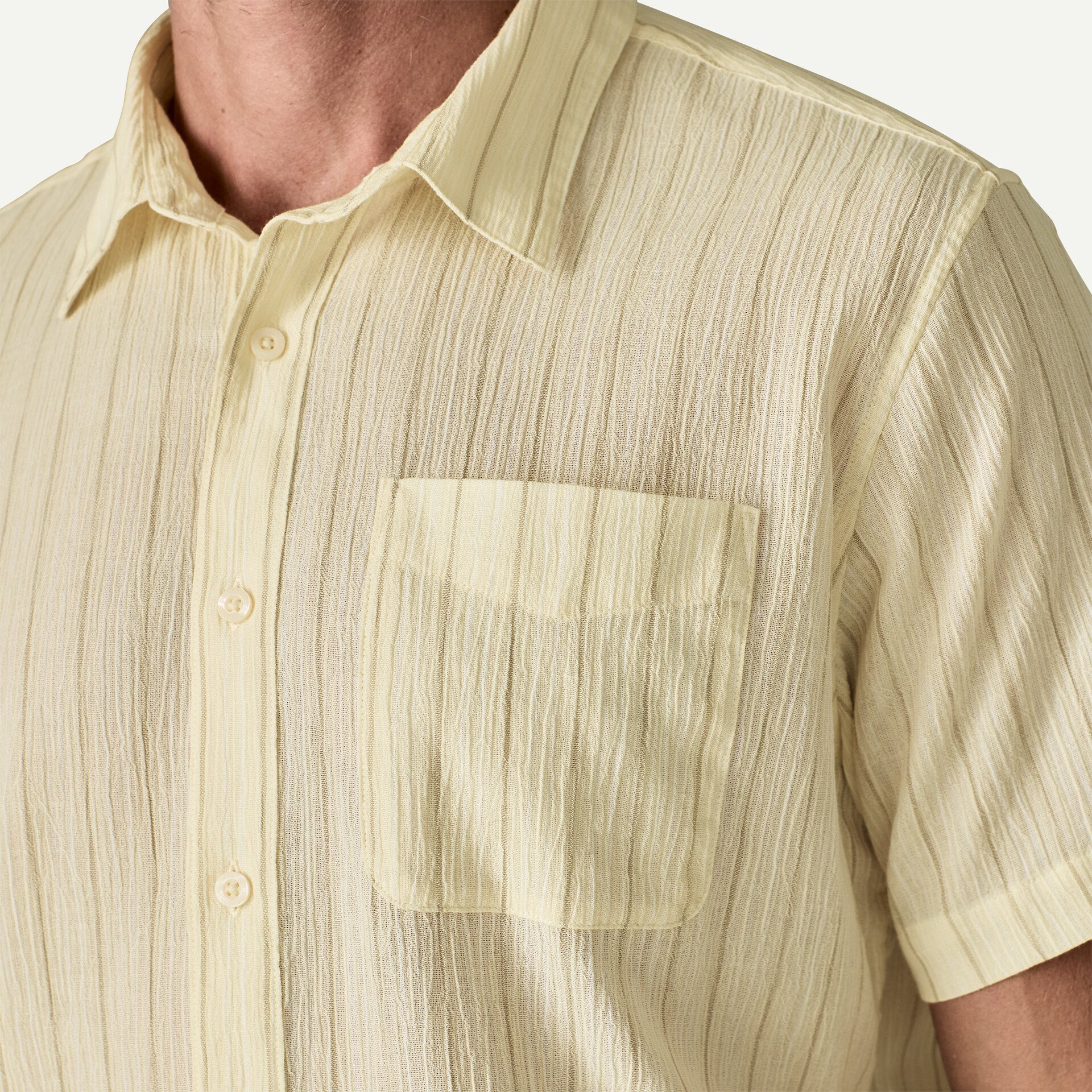 Patagonia skjorta A/C s/s natural - 4
