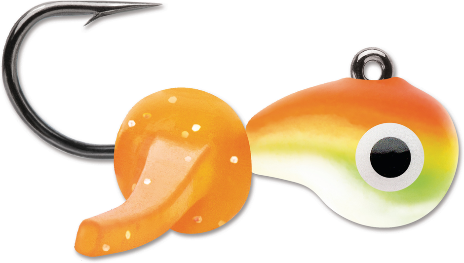 Mormyska with wacky rigged jig perfect for jigging for rainbow trout and perch