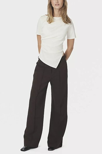 Neo Noir  - Rasmine Soft Blouse Off White