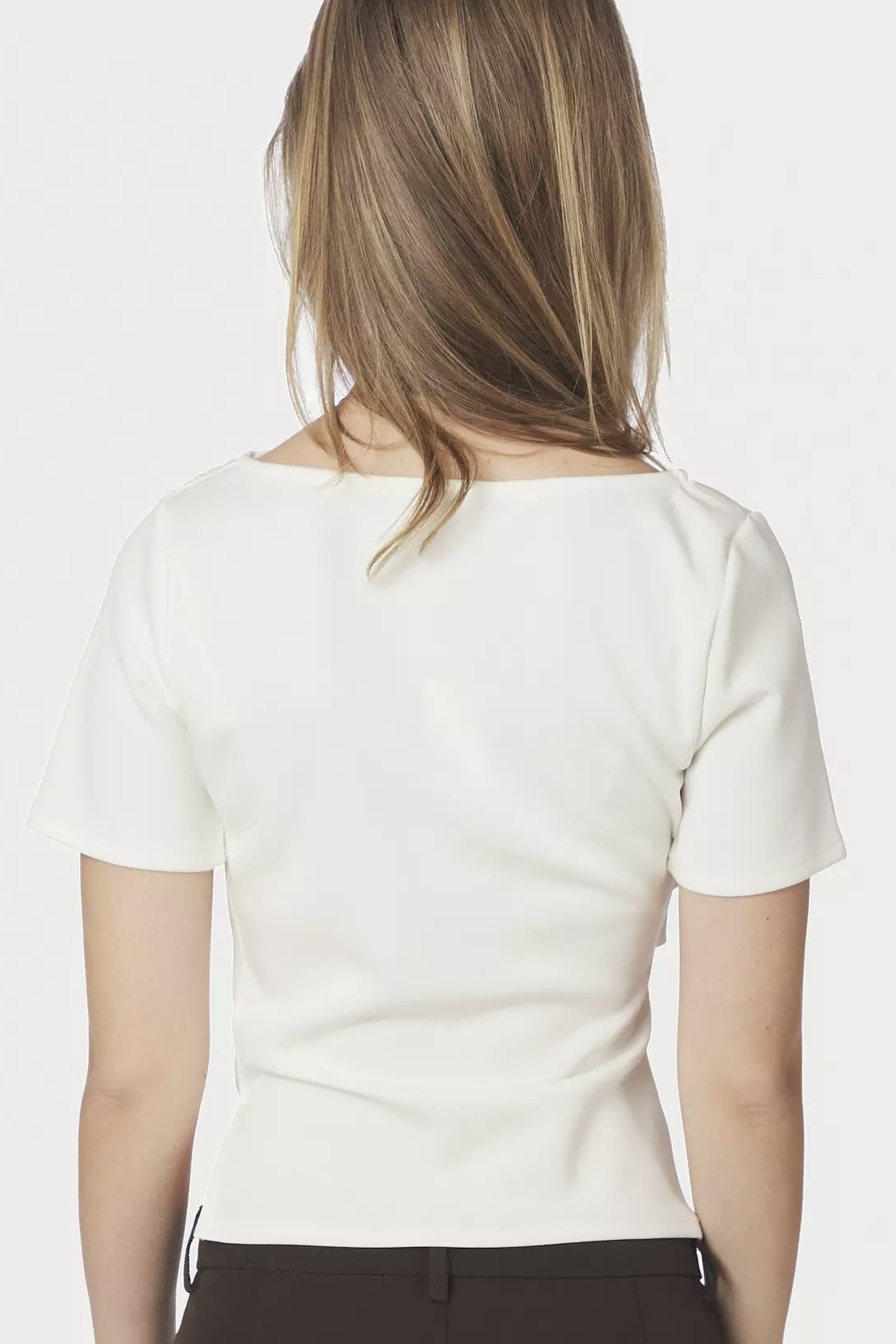 Neo Noir  - Rasmine Soft Blouse Off White - 3