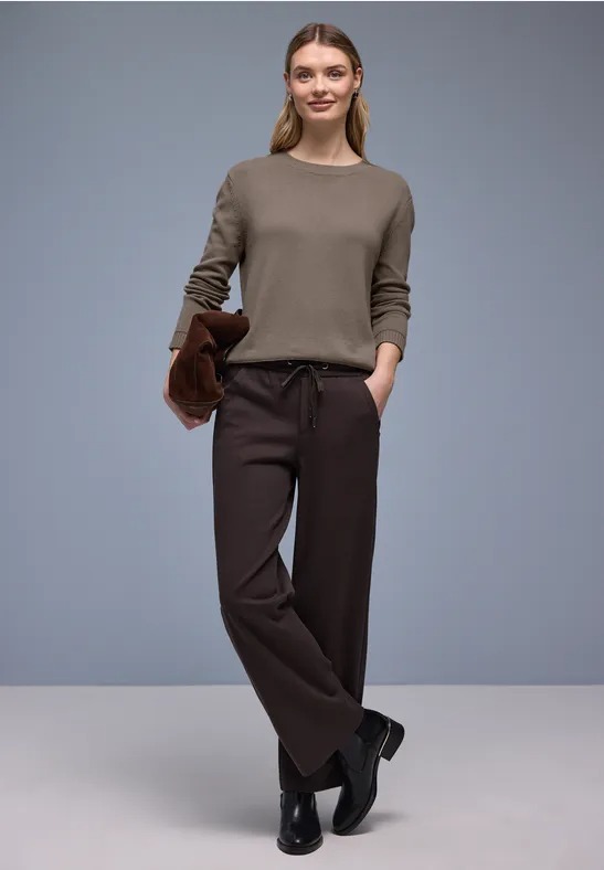Cotton Round Neck - Light Terra - Street One - 3