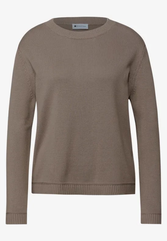 Cotton Round Neck - Light Terra - Street One - 4