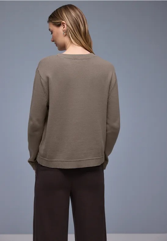 Cotton Round Neck - Light Terra - Street One