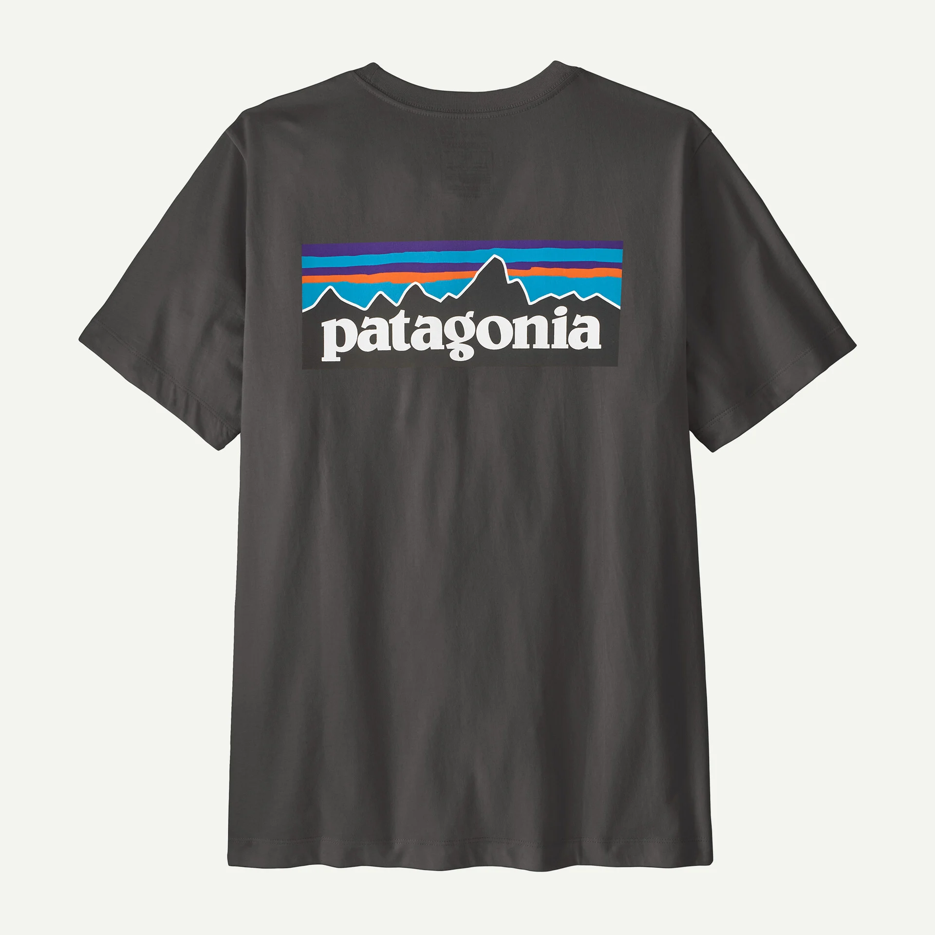 Patagonia t-shirt P-6 logo ink black