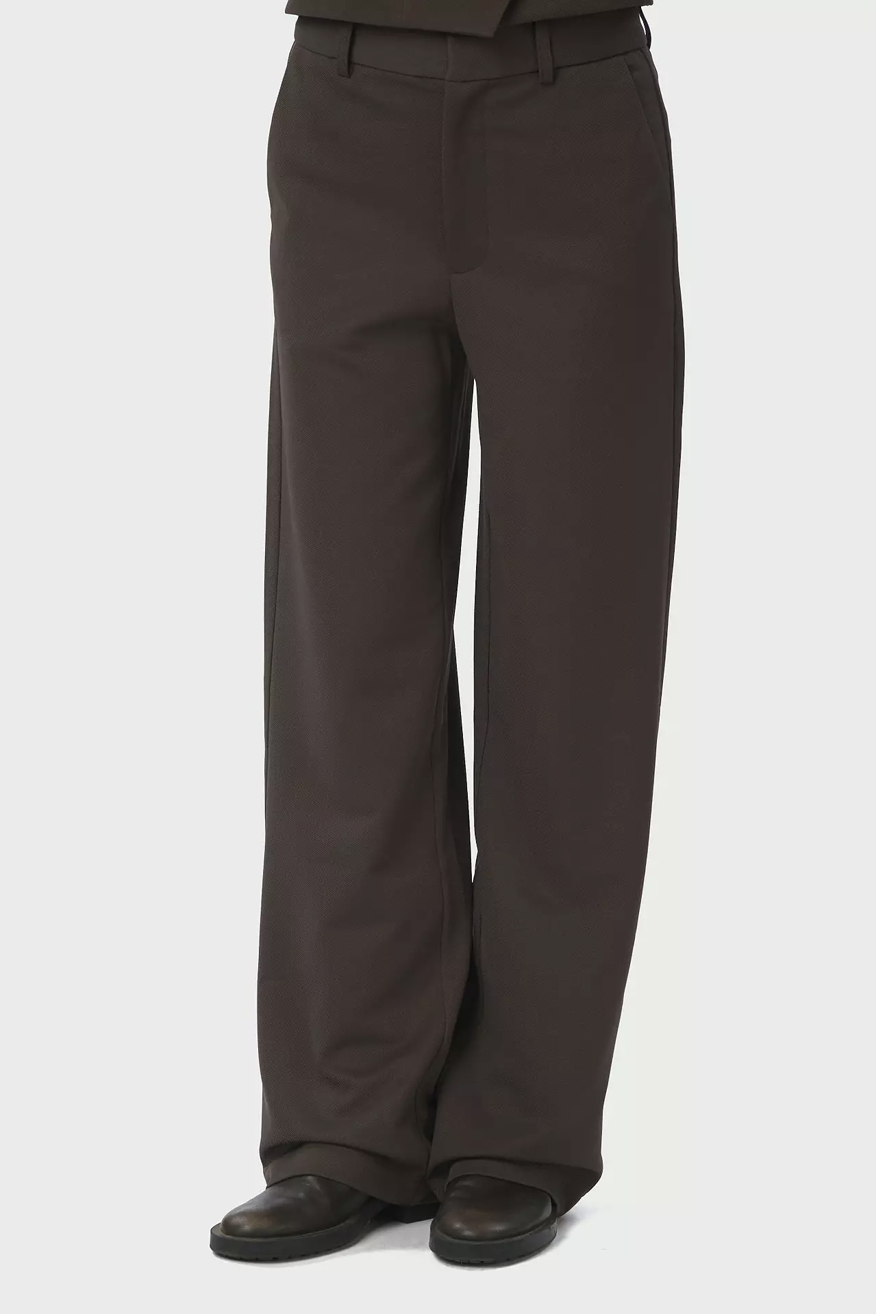 Neo Noir  - Nathalie Pants Dark Brown