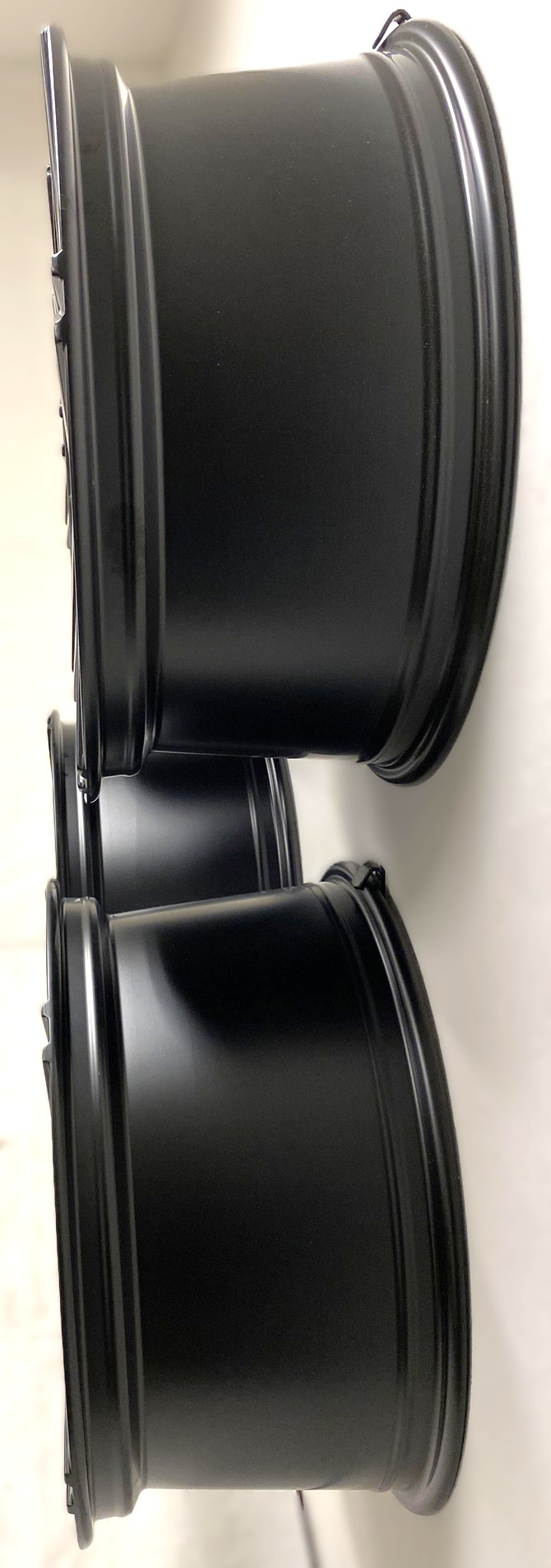 KAMPANJ | 4 st | NYA Fälgar | HAXER HX Dull Black | 2 st. 5x120 8.5x19 ET33 72.6 + 2 st. 5x120 9.5x19 ET38 72.6 - 6