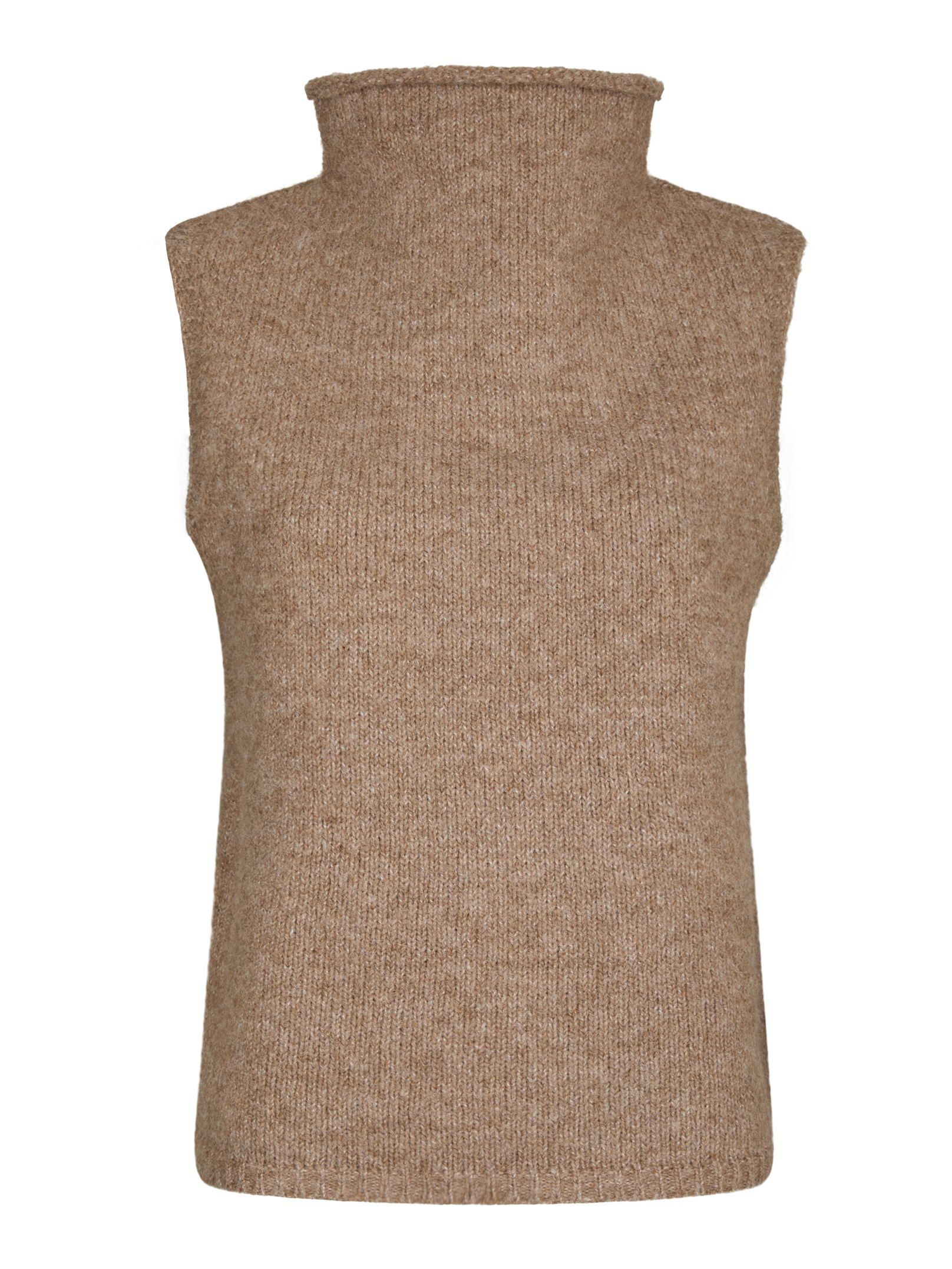 Neo Noir  - Odelia Knit Top Dark Sand - 5