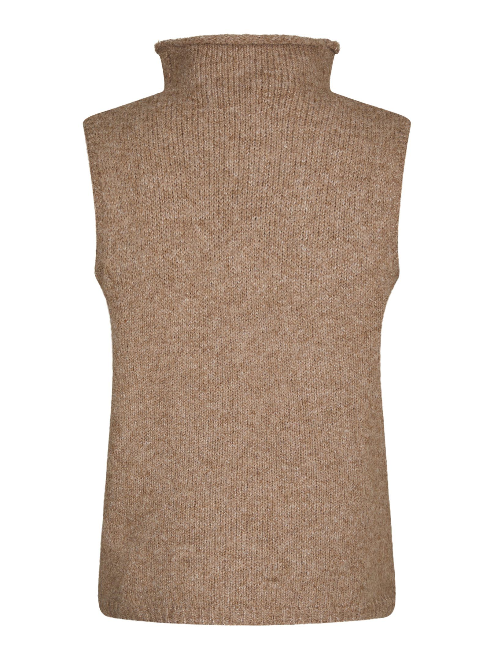 Neo Noir  - Odelia Knit Top Dark Sand - 6
