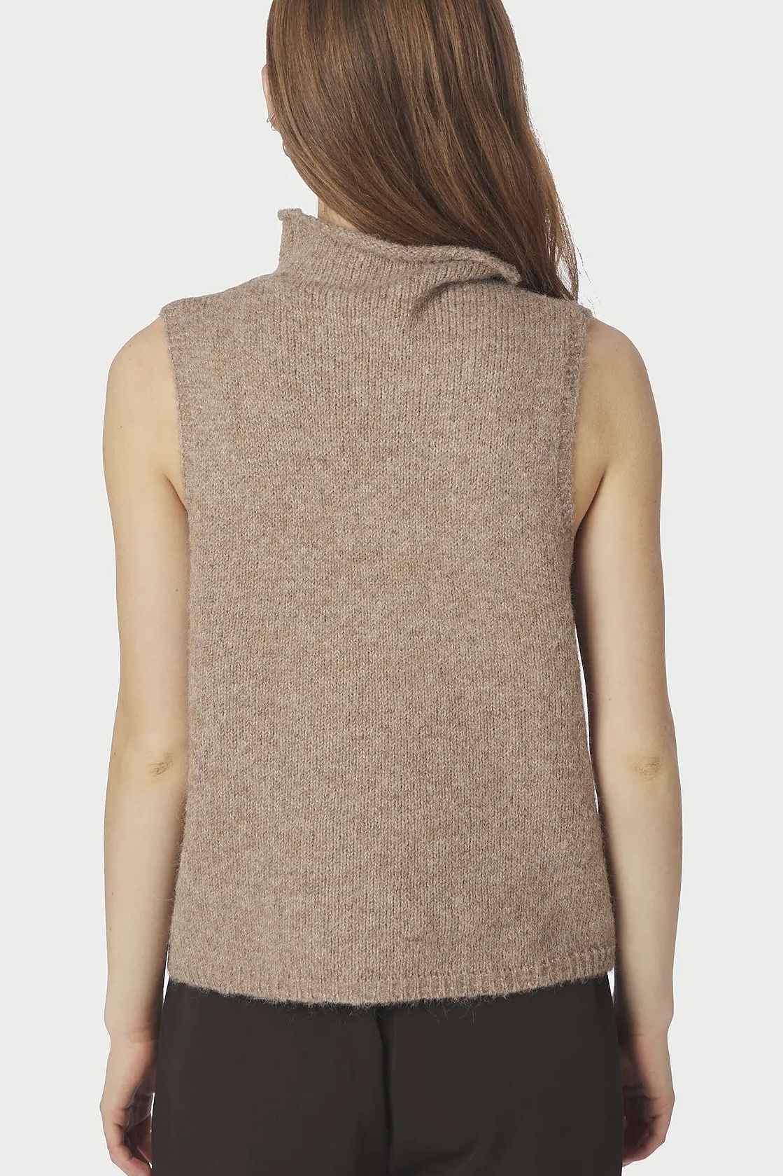 Neo Noir  - Odelia Knit Top Dark Sand - 3