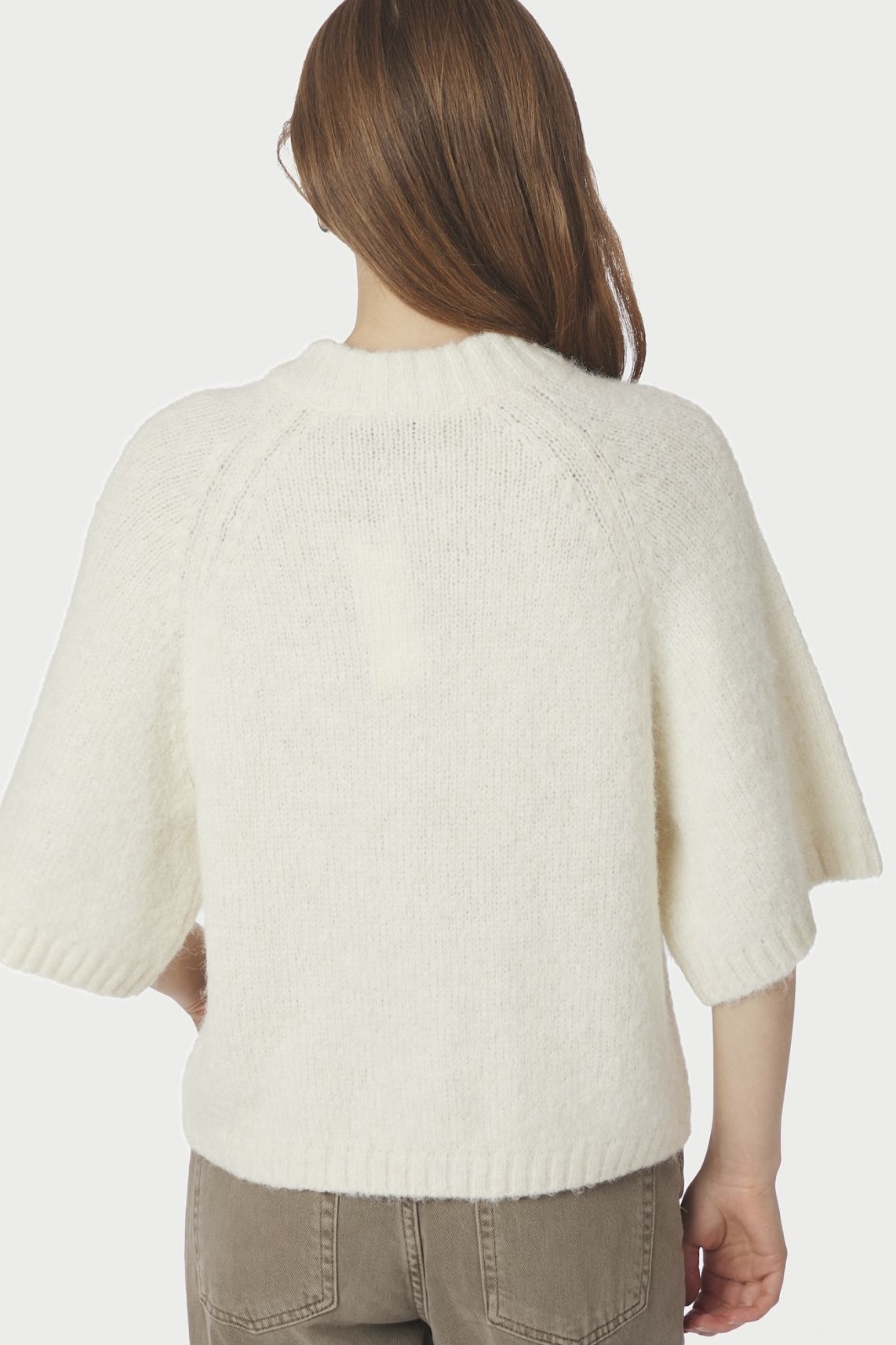 Neo Noir - Benuta Fluff  Knit Cardigan Off White - 3
