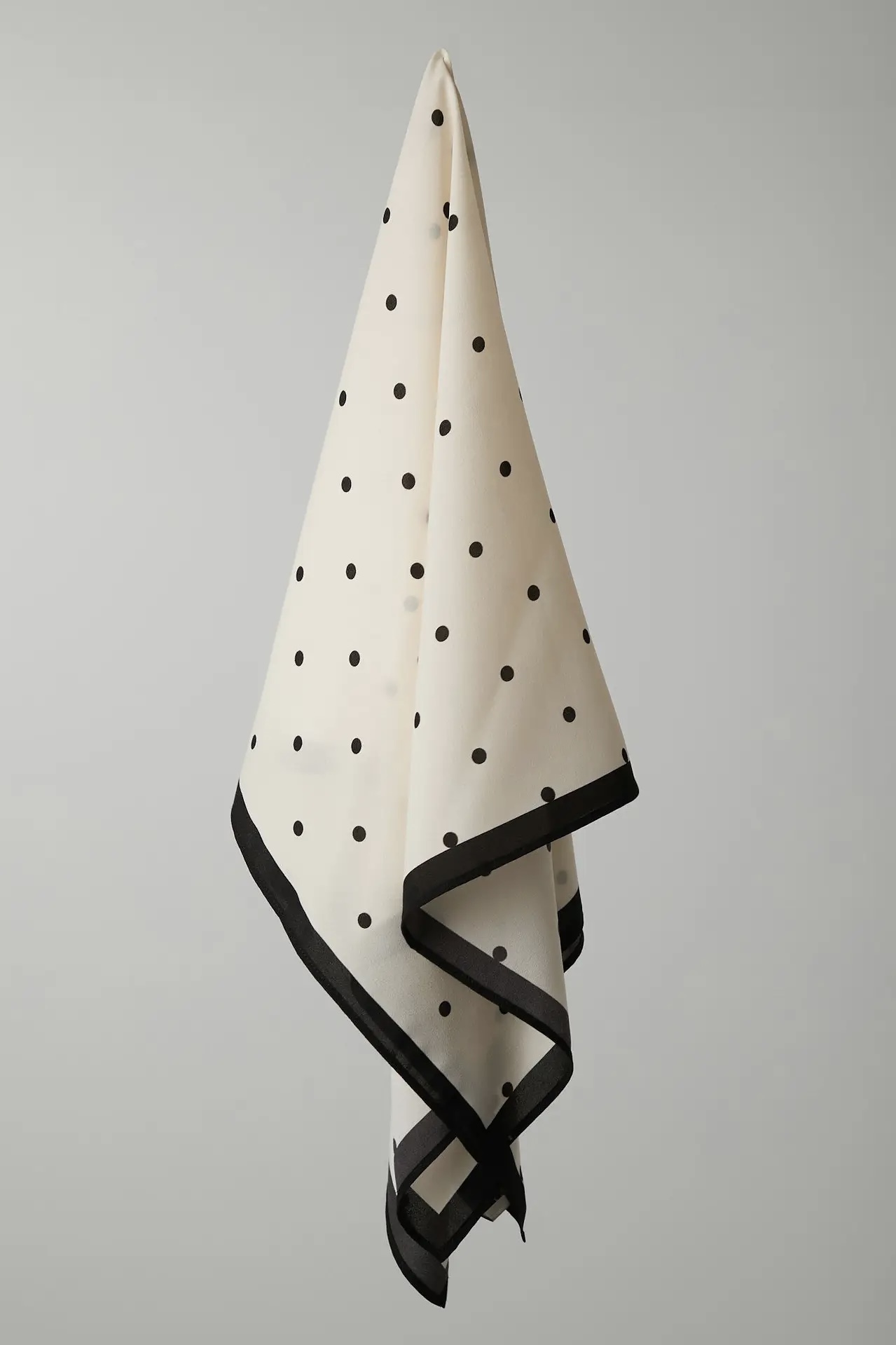 Neo Noir - Tamma Big Dot Scarf Off White