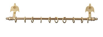 Curtain rod gold