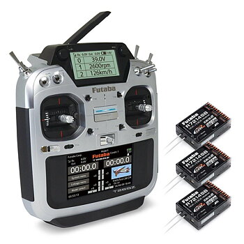 Futaba T26SZ Radio FASSTest26, 3/R7214SB, 2S LiPo