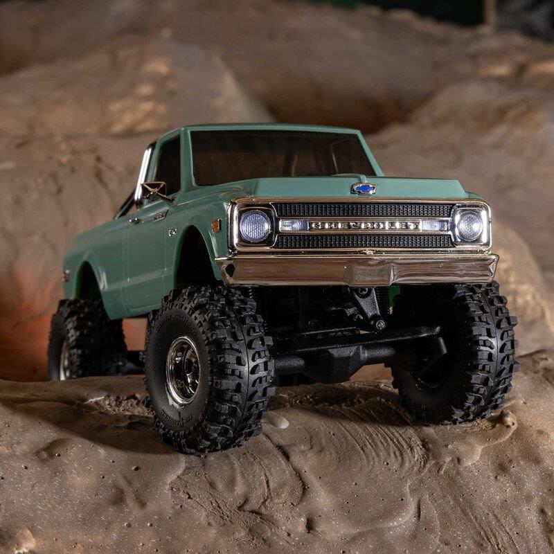 AXIAL 1/30 Axial SCX30 Chevrolet K10 Green (Battery & Charger Included) - 6