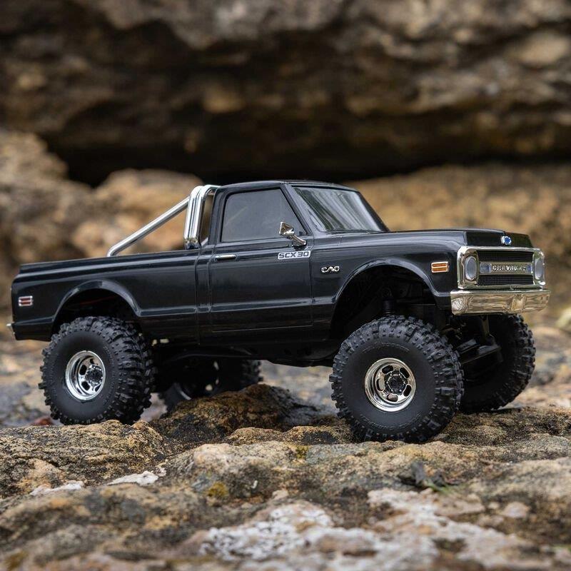 AXIAL 1/30 Axial SCX30 Chevrolet K10 Black (Battery & Charger Included) - 3
