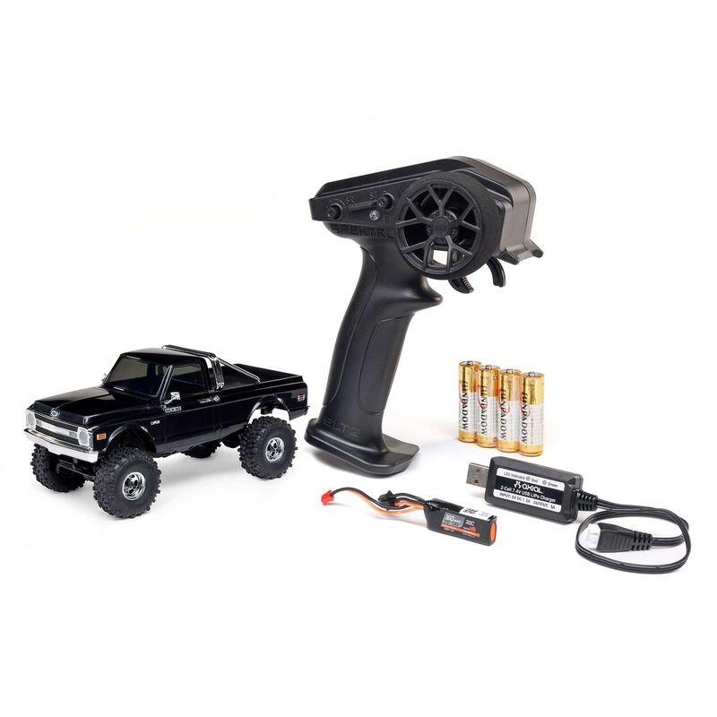 AXIAL 1/30 Axial SCX30 Chevrolet K10 Black (Battery & Charger Included) - 2