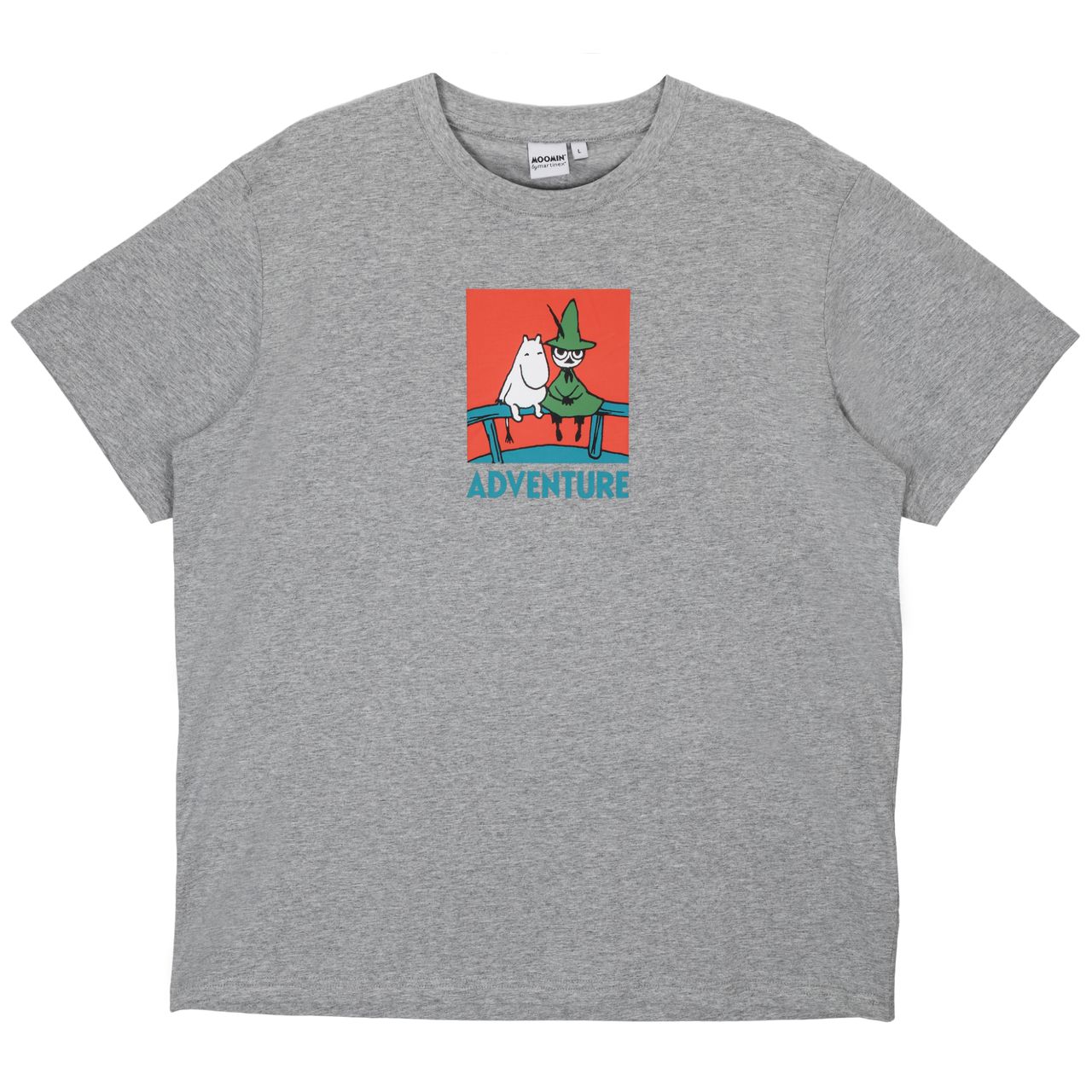 Moomin Adult T-Shirt (Unisex) - Adventure Gray Velvet