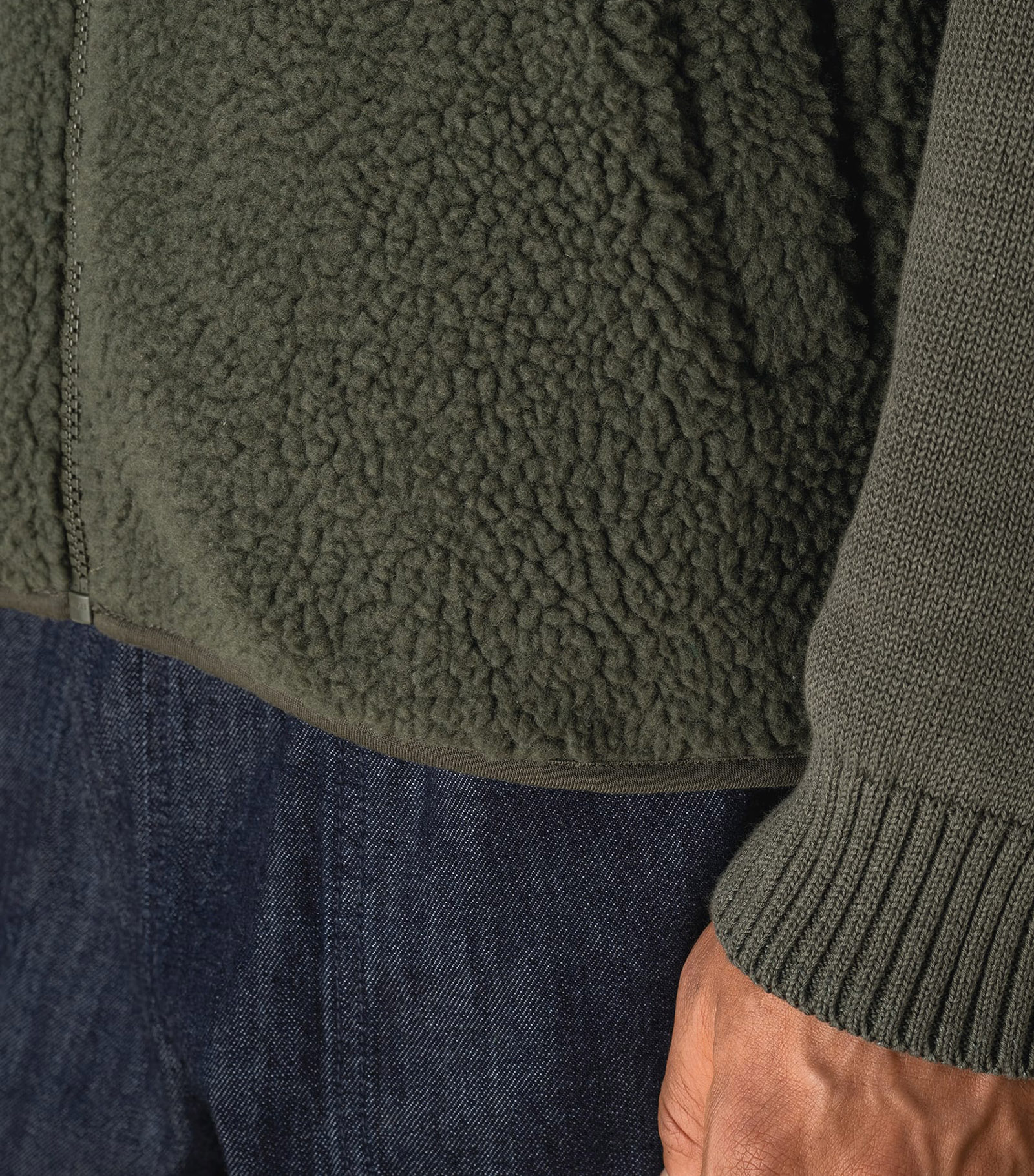 Sherpa-väst herr | Men’s Sherpa Vest – Spasso - 4