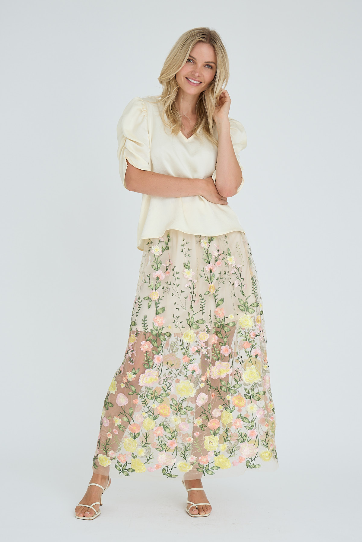 Kjol - FUSCHIA SKIRT - A-View