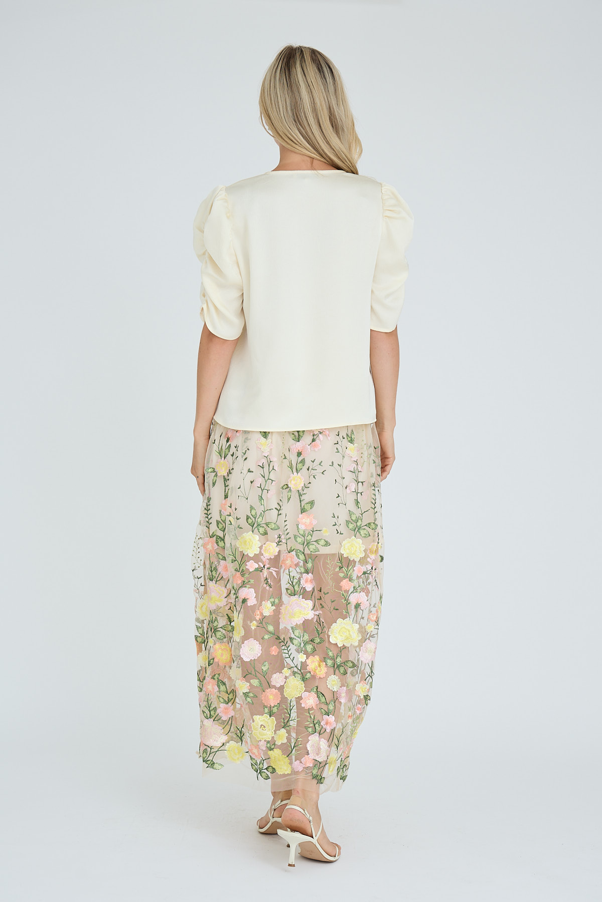 Kjol - FUSCHIA SKIRT - A-View - 3