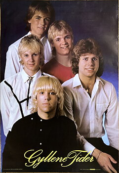 GYLLENE TIDER - 1981  Scandecor poster