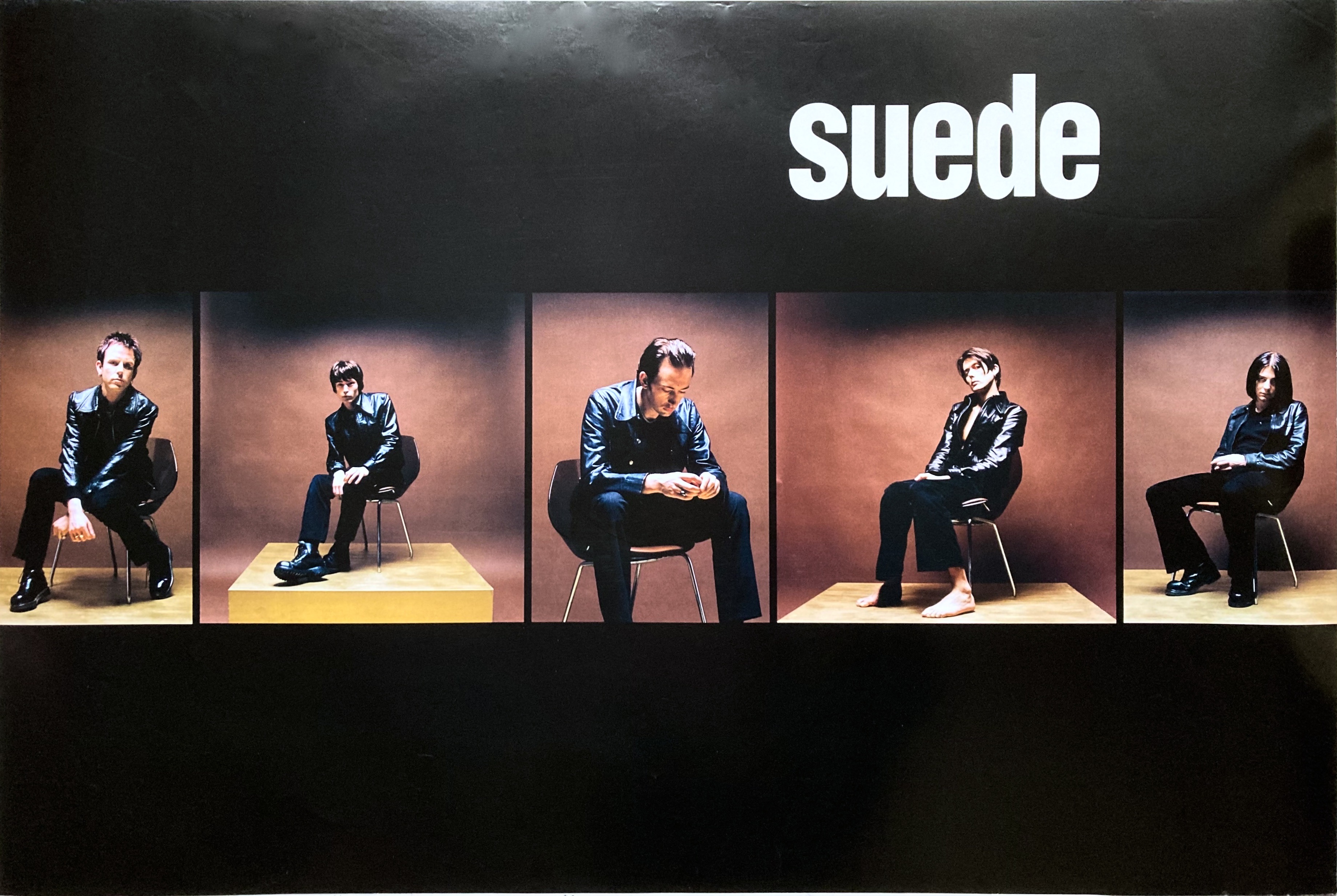 SUEDE - Coming Up (1996) LP Promoaffisch