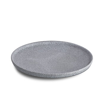 Granit No 1. Tallrik Grå Rå - Ø 20 cm
