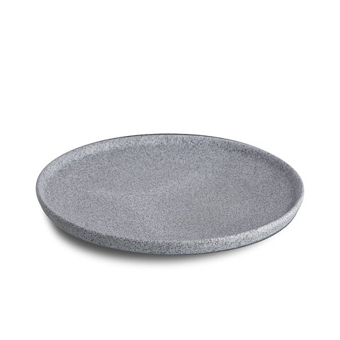 Granit No 1. Tallrik Grå Rå - Ø 20 cm