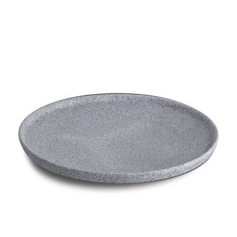 Granit No 1. Tallrik Grå Rå - Ø 23 cm