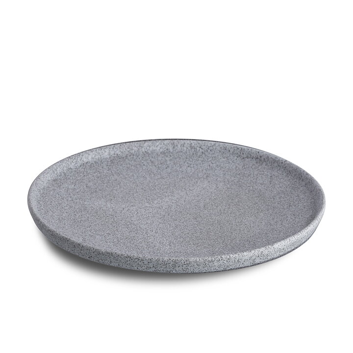 Granit No 1. Tallrik Grå Rå - Ø 23 cm