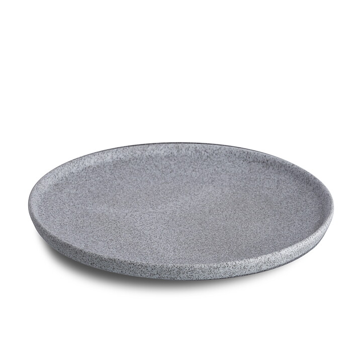 Granit No 1. Tallrik Grå Rå - Ø 23 cm