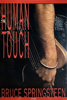 BRUCE SPRINGSTEEN - Human Touch (1992) LP Promo poster