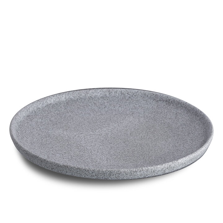 Granit No 1. Tallrik Grå Rå - Ø 26 cm