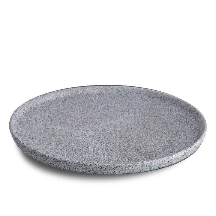 Granit No 1. Tallrik Grå Rå - Ø 26 cm