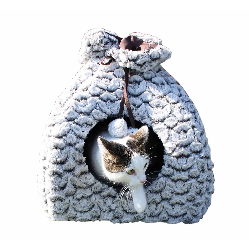 Ozami Cat Igloo Alicia Grey, 37x37cm  - 2