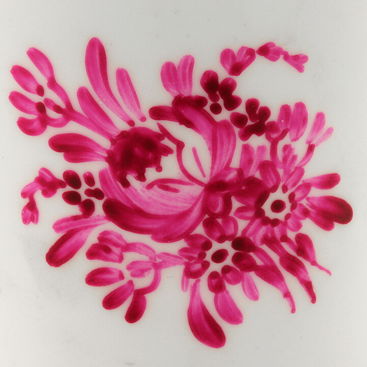 Stig Lindberg (1949) Creamer with Pink Flowers Decor 9 cm