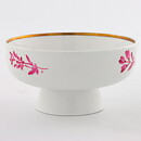 Stig Lindberg (1949) Sugar Bowl with Pink Flowers Decor 9 cm