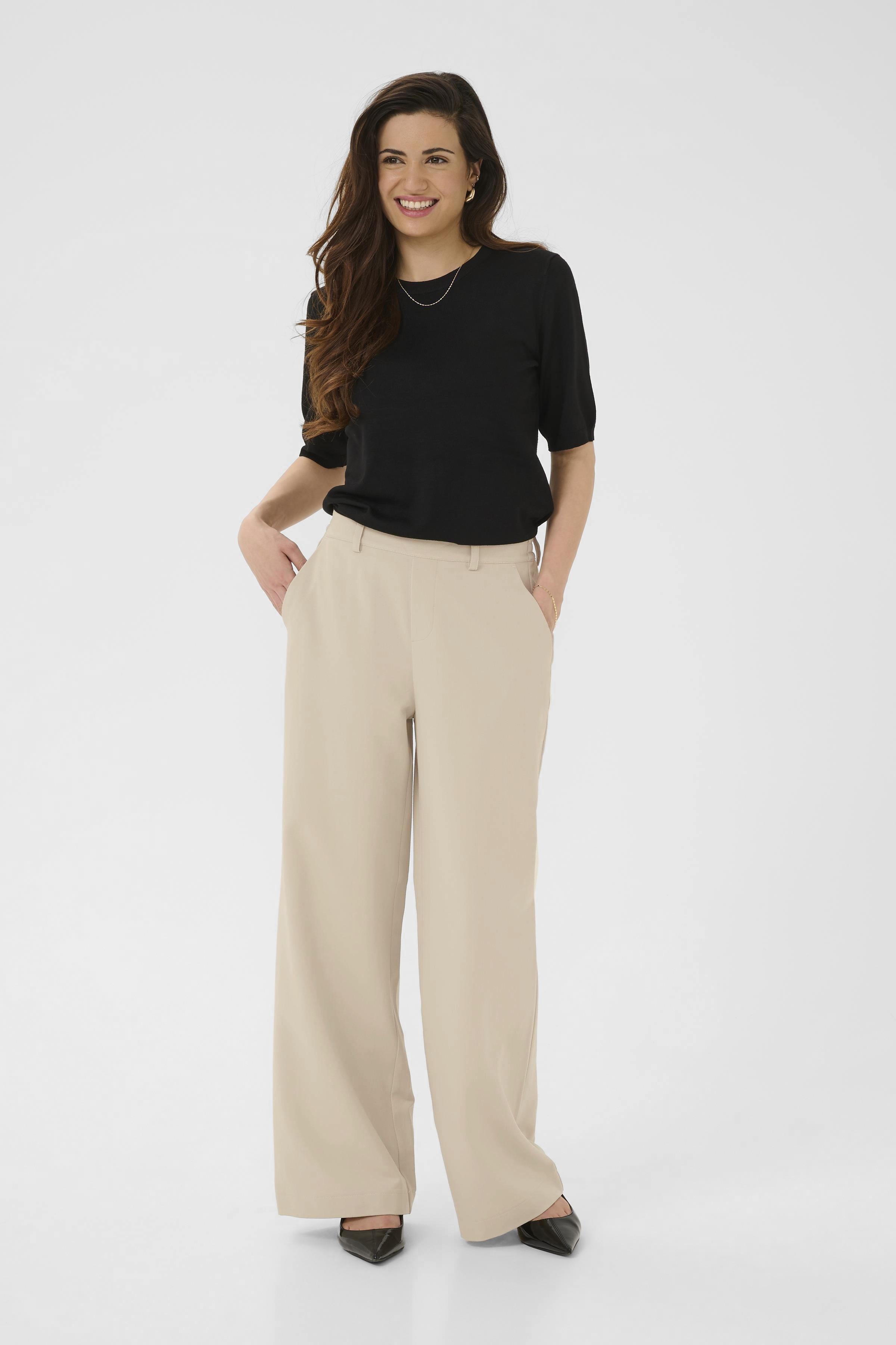 KAvalley Pants Feather Gray Ljus vid byxa - 4