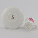 Stig Lindberg (1949) Coffee Cup with Pink Flowers Decor 7 cm  [Sample Images]