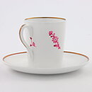 Stig Lindberg (1949) Coffee Cup with Pink Flowers Decor 7 cm  [Sample Images]
