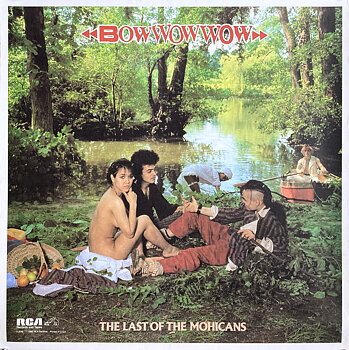 BOW WOW WOW - The Last Of The Mohicans (1982) LP Promo poster
