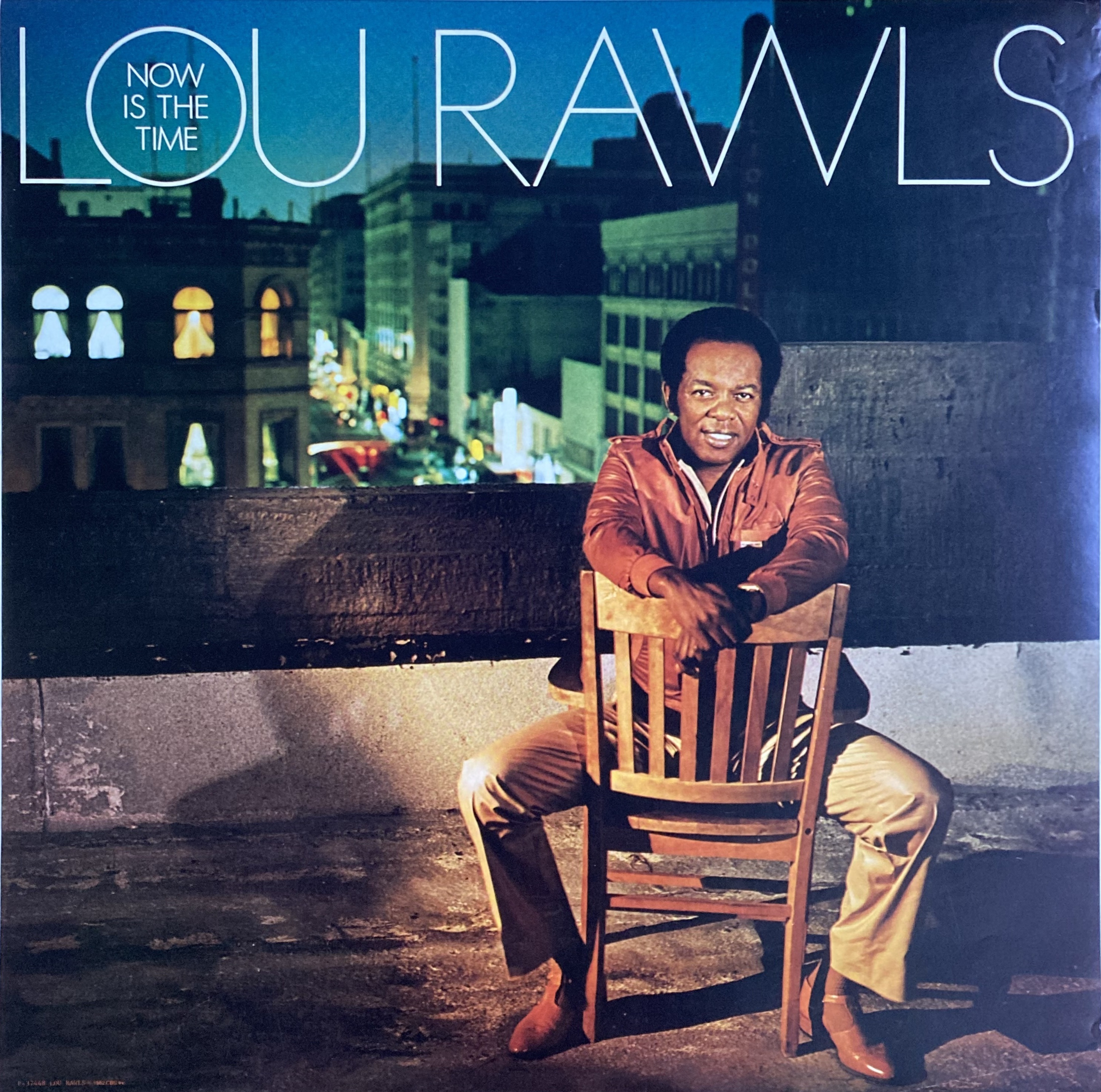 LOU RAWLS - Now is the time (1982) LP Promoaffisch - 2