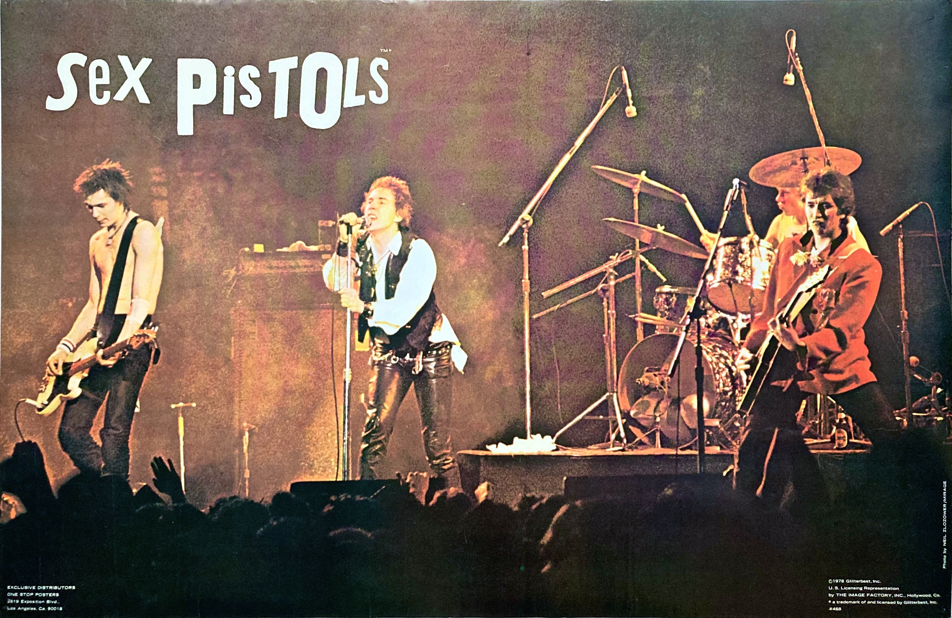 SEX PISTOLS - Live Winterland, San Fransisco (1978) Poster