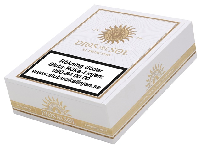 Dios Del Sol El Principio Churchill Cigarrlåda 14-pack