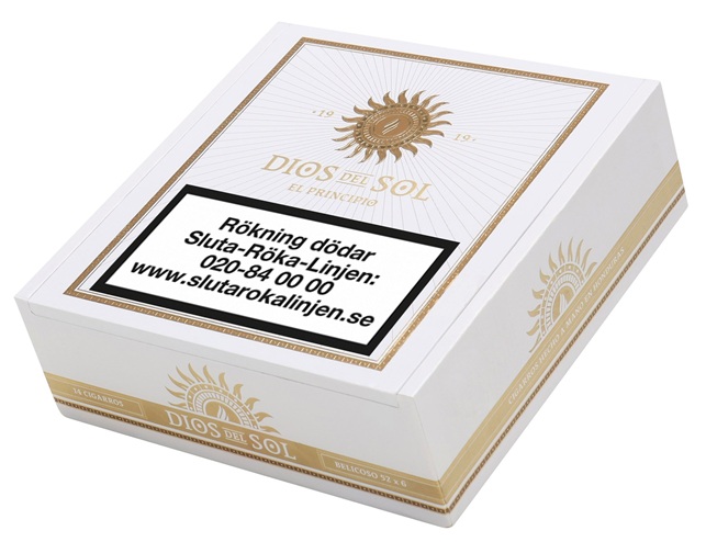 Dios Del Sol El Principio Belicoso Cigarrlåda 14-pack