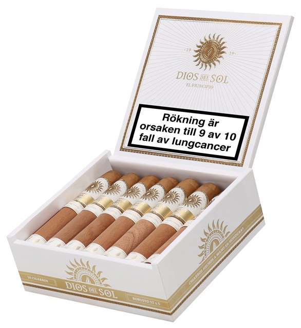 Dios Del Sol El Principio Robusto Cigarrlåda 14-pack