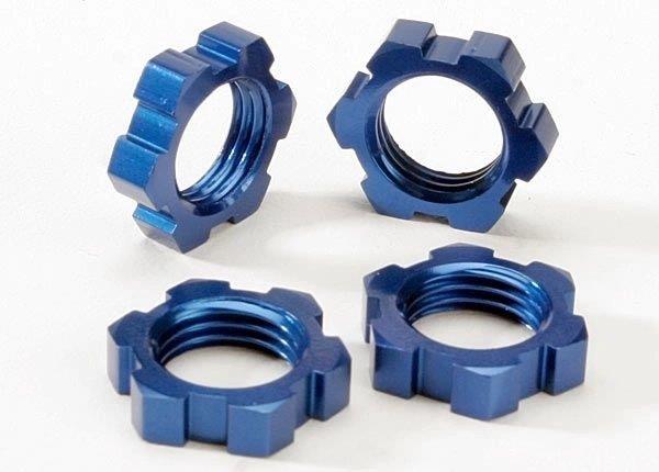 Traxxas Hjulmutter 17mm Blå (4)