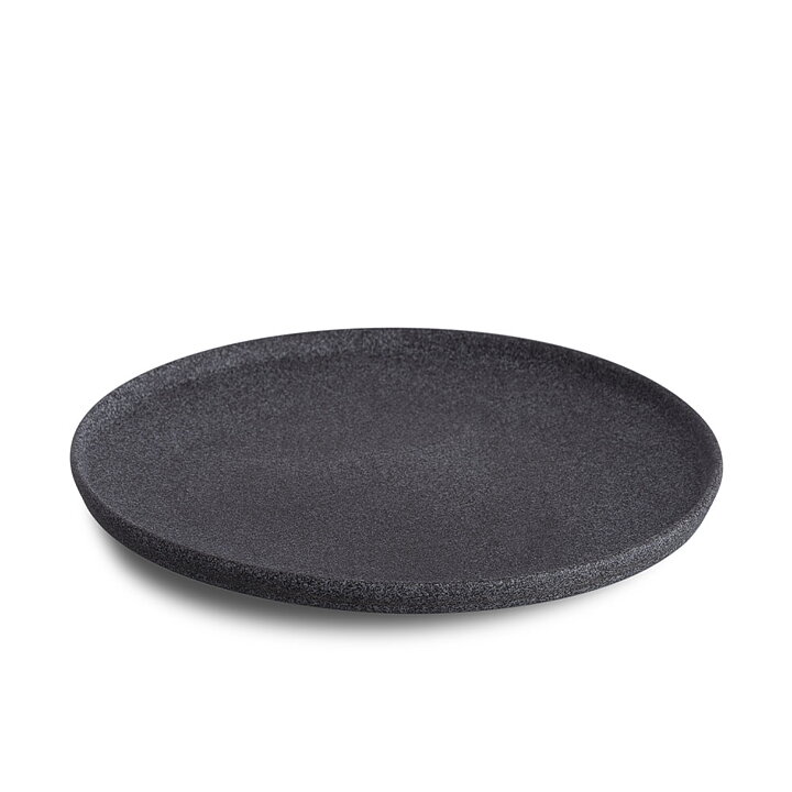 Granit No 4. Tallrik Svart Hazy - Ø 23 cm