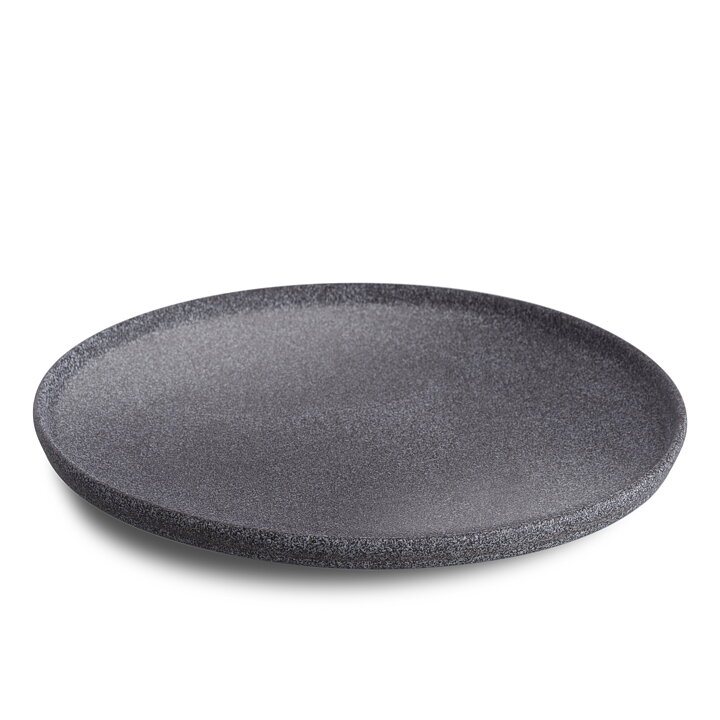 Granit No 4. Tallrik Svart Hazy - Ø 26 cm